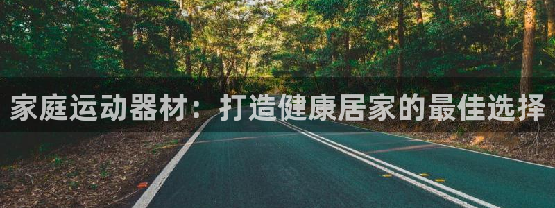 意昂3集团简介:家庭运动器材:打造健康居家的最佳选择